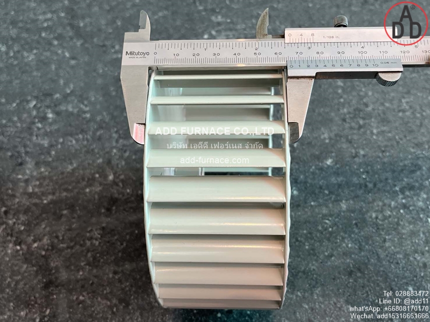 Pilot Burner Blower Wheel Size 160x65xOD12.4mm (11)